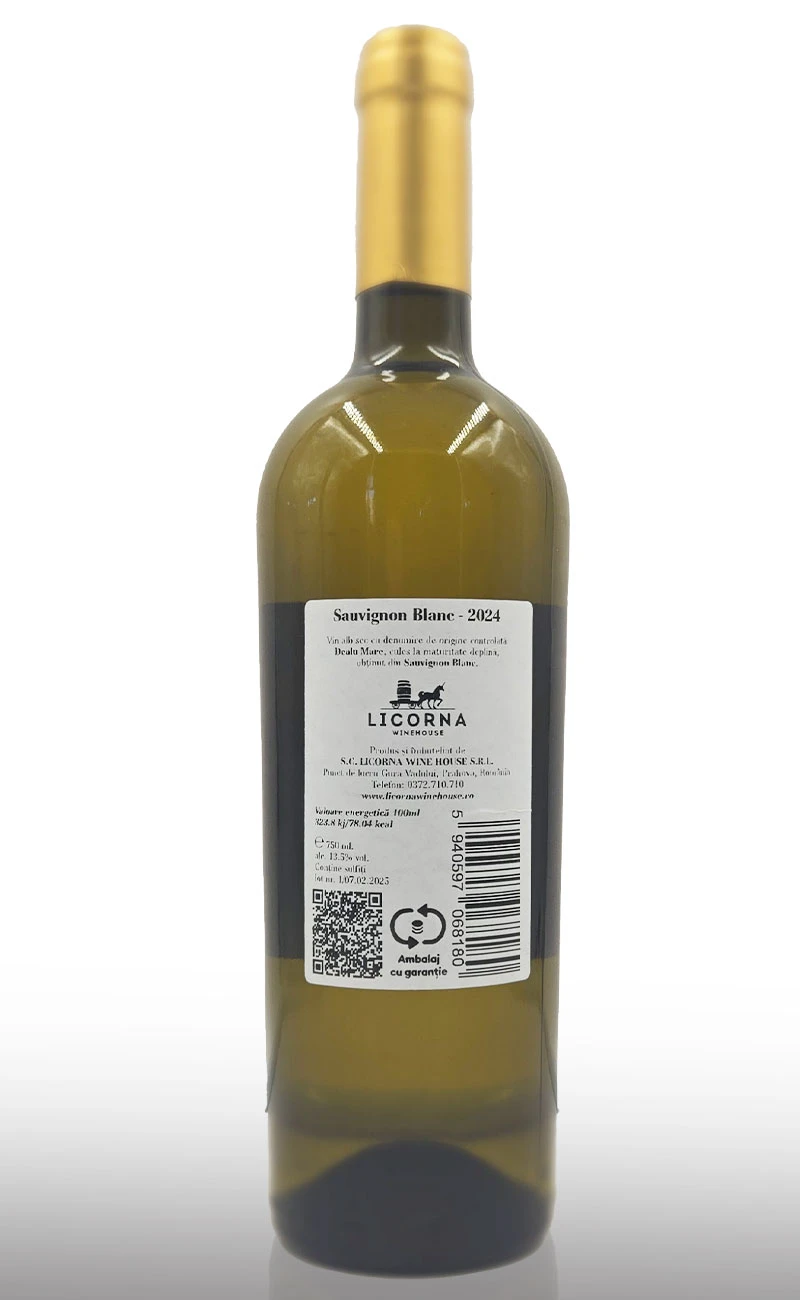 Vin alb sec, Anno Sauvignon Blanc